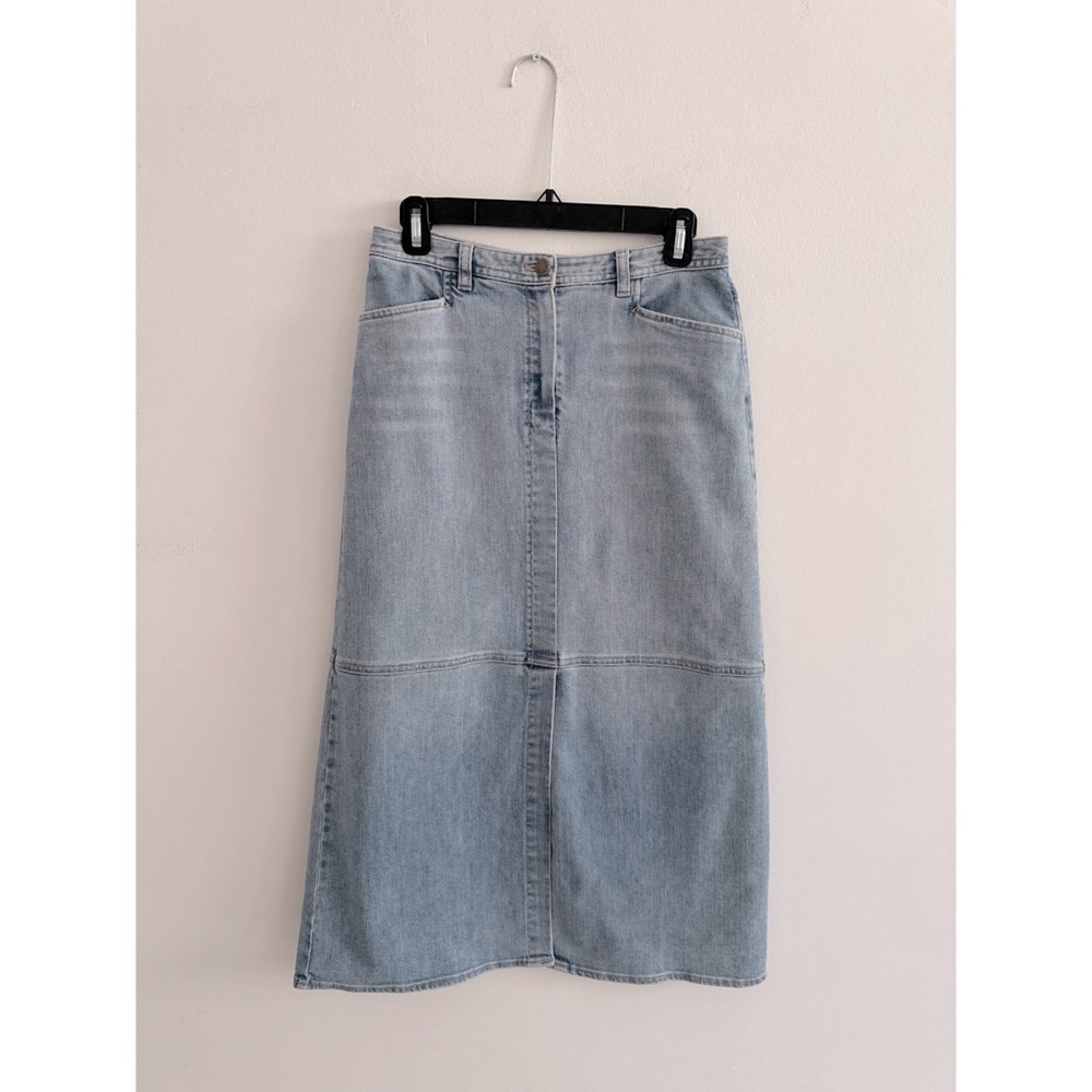 J. JILL Stretch Denim Maxi Skirt | 4